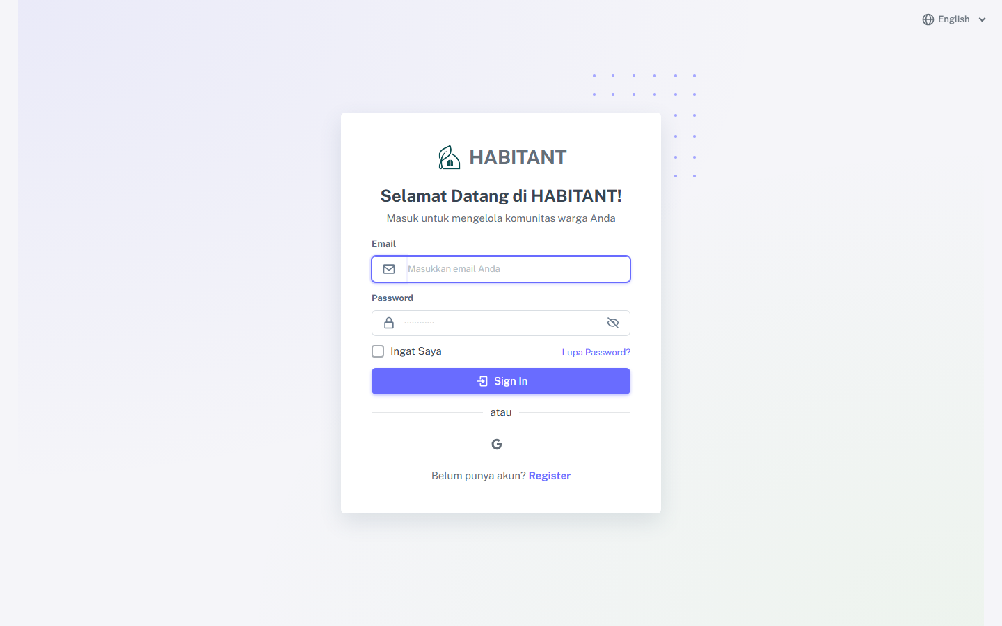 Login Form